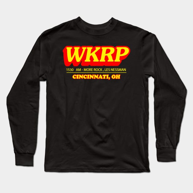 WKRP cincinnati Long Sleeve T-Shirt by LEMOUS TEES